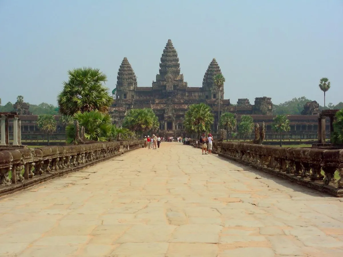 Angkor Wat, eines der imposantesten sakralen Bauwerke der Welt (© Pixelio/kathy1976)