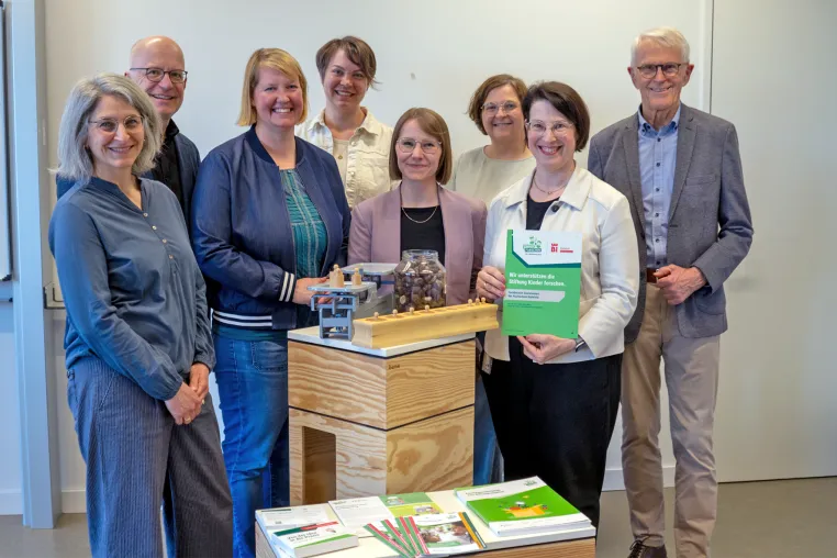 Bild: Projektstart für „Spürnasenzeit – Kinder forschen“ an der HSBI: Neue MINT-Initiative für Bielefelder Kitas