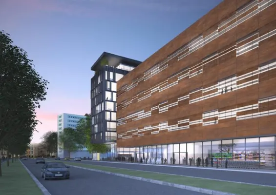 Bild: Ein urbanes Medizin-Campus für Linz - Architekturbüro LORENZATELIERS gewinnt Wettbewerb