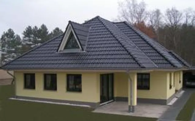 Einen modernen Bungalow bauen Bild: Einen modernen Bungalow bauen