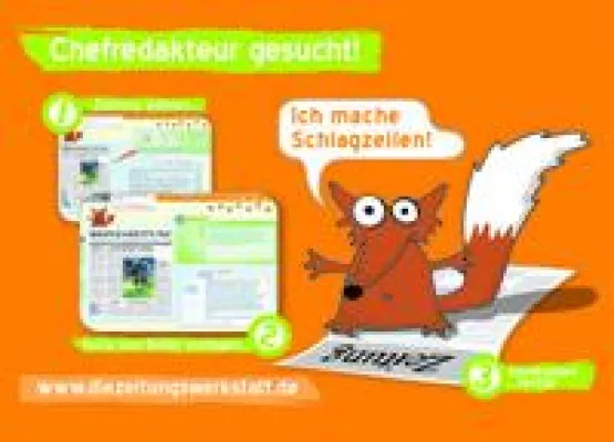 Bild: Interaktive Zeitungswerkstatt öffnet die Pforten für kleine Chefredakteure
