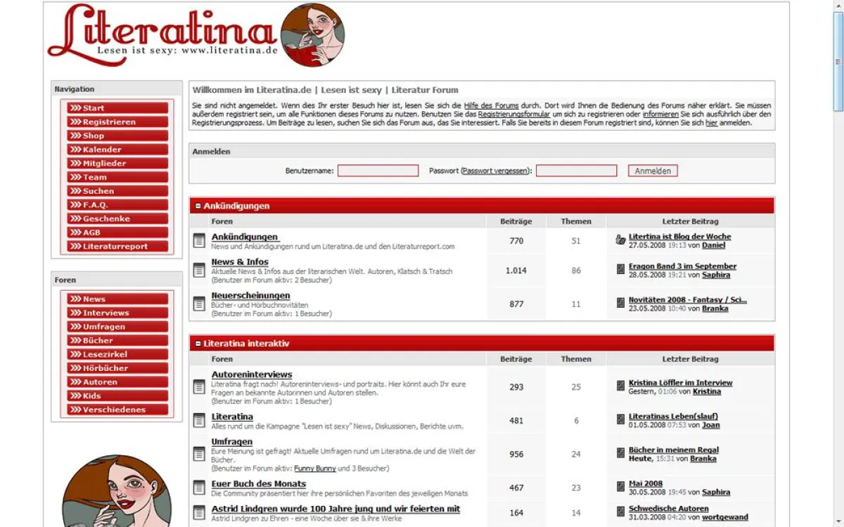 Literatina.de