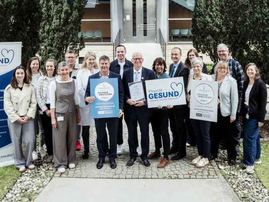Bild: Gemeinsam für Gesundheit: Universitätsmedizin Mainz als „Gesunder Arbeitgeber“ geehrt