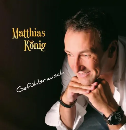 Bild: Sänger Matthias König im Rausch….