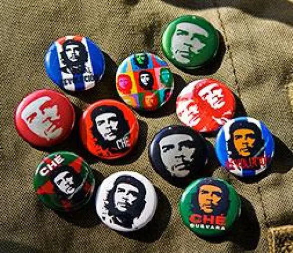Bild: stylebutton.de präsentiert seine neue Buttonkollektion mit zwölf unterschiedlichen Ché Guevara Motiven