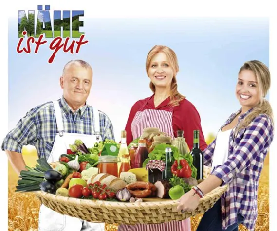 Bild: "Nähe ist gut" unterstützt regionale Lebensmittel