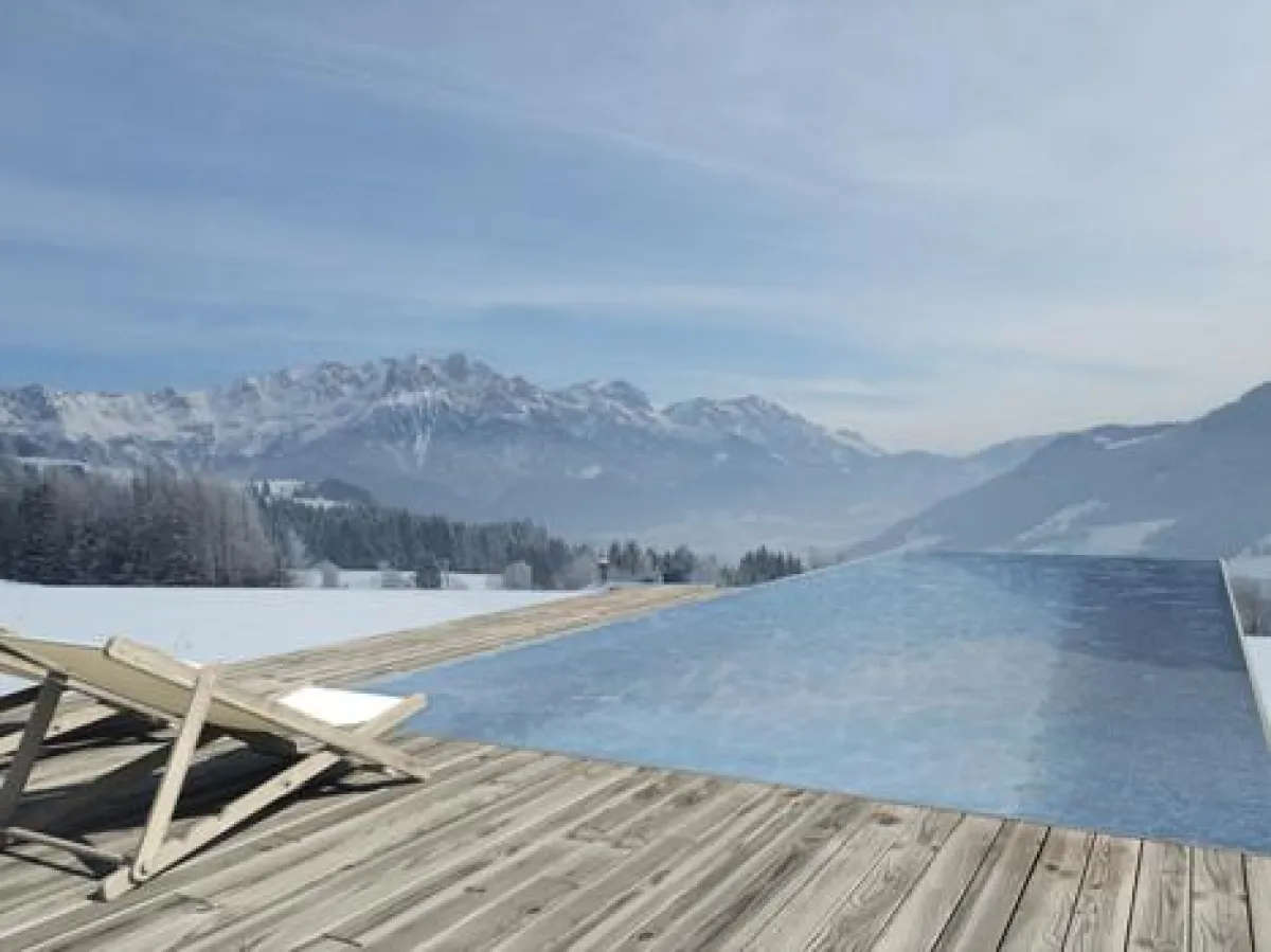 Priestergg - Willy-Bogner-Chalet - Pool
