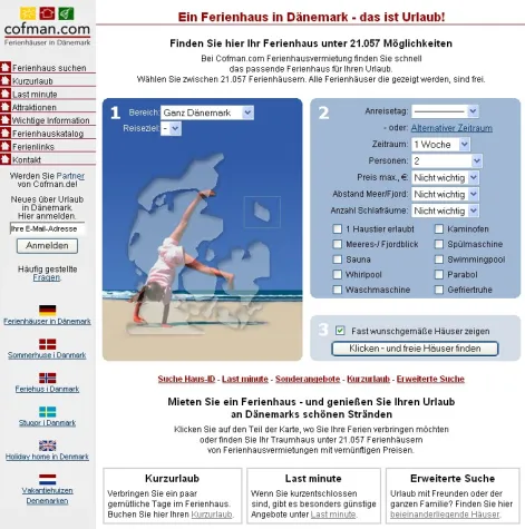 Fast alle Ferienhäuser Dänemarks über nur einen Vermittler buchen Bild: Fast alle Ferienhäuser Dänemarks über nur einen Vermittler buchen