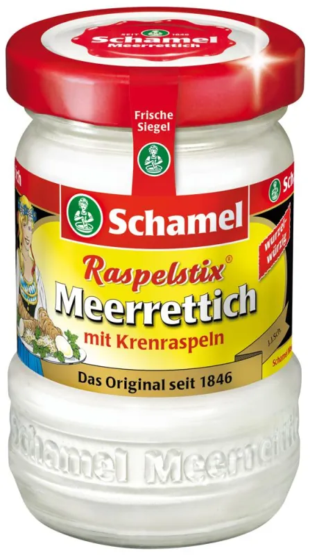 Schamel Meerrettich kreiert mit Raspelstix® Meerrettich nun eine völlig neue, geraspelte Variante des Meerrettichs.