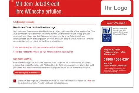 Bild: SoFie – das Online-Tool der Hanseatic Bank bietet sofortige Kreditentscheidung