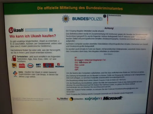 Bild: Woran erkennt man E-Mail mit Viren als Anhang?