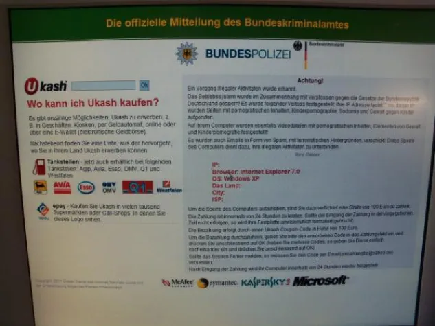 Bild: Woran erkennt man E-Mail mit Viren als Anhang?