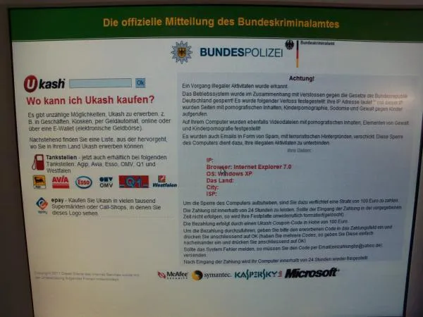 Bild: Woran erkennt man E-Mail mit Viren als Anhang?