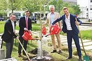 Ehren-Ginko für Maximilian von der Leyen Bild: Ehren-Ginko für Maximilian von der Leyen