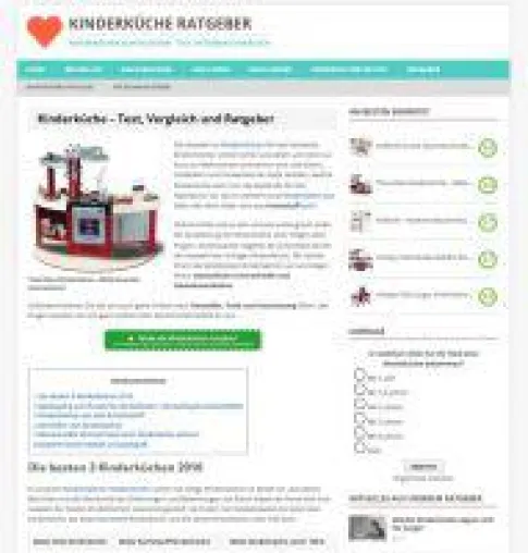 Bild: Weihnachtsgeschenkideen für Kinder - die Kinderküche als Idee für Spielspaß mit Lerneffekt