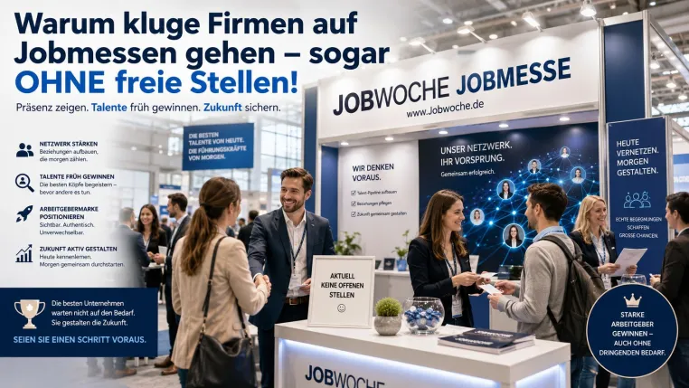 Bild: Kluge Firmen gehen auf Jobmessen – sogar OHNE freie Stellen!