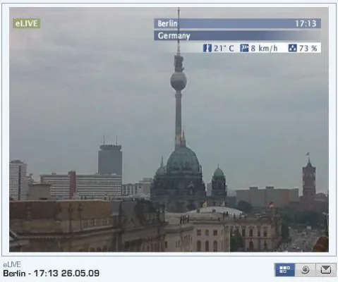 Regen und Sturm über Europa - Wetter-Bilder auf dem Kanal von earthTV Bild: Regen und Sturm über Europa - Wetter-Bilder auf dem Kanal von earthTV