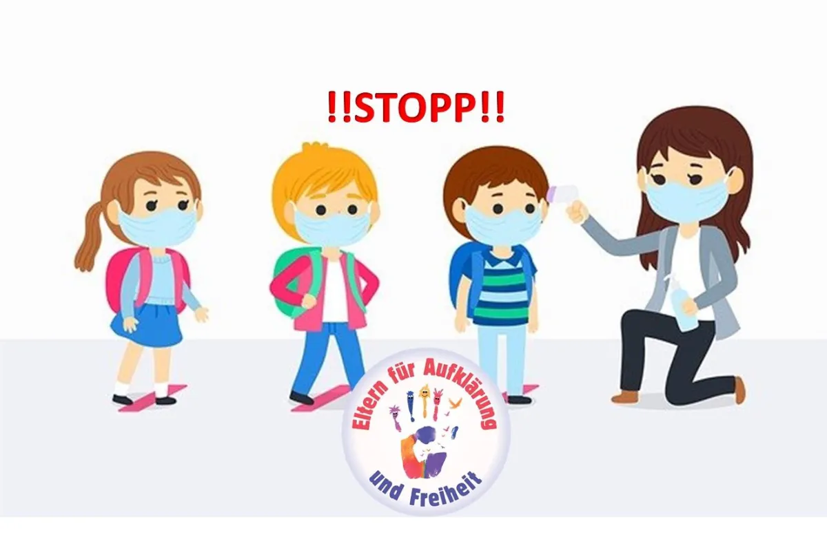 mehr als 8 Stunden tragen viele Kinder Masken mit unbekanntem Risiko