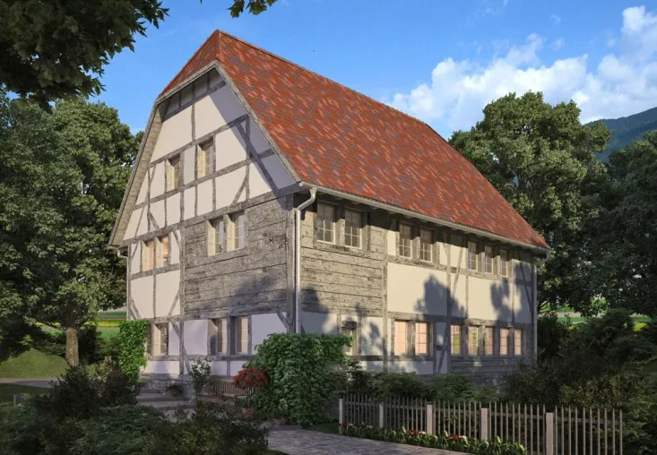 Bild: Großzügiges historisches Weberberghaus mit Charme und Geschichte