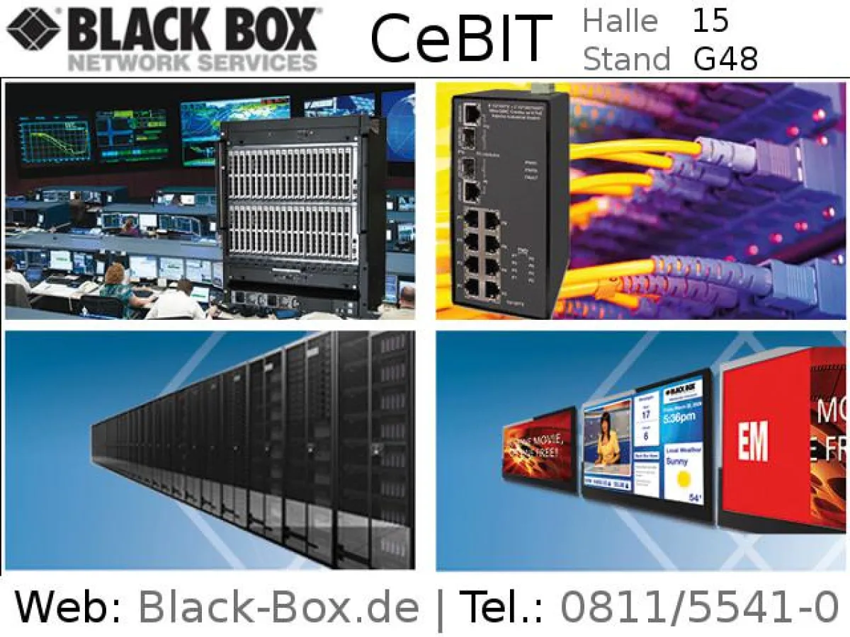 Auf der CeBIT 2015 präsentiert Black Box i.R.d. Planet Reseller sein margenstarke Partnerprogramm.
