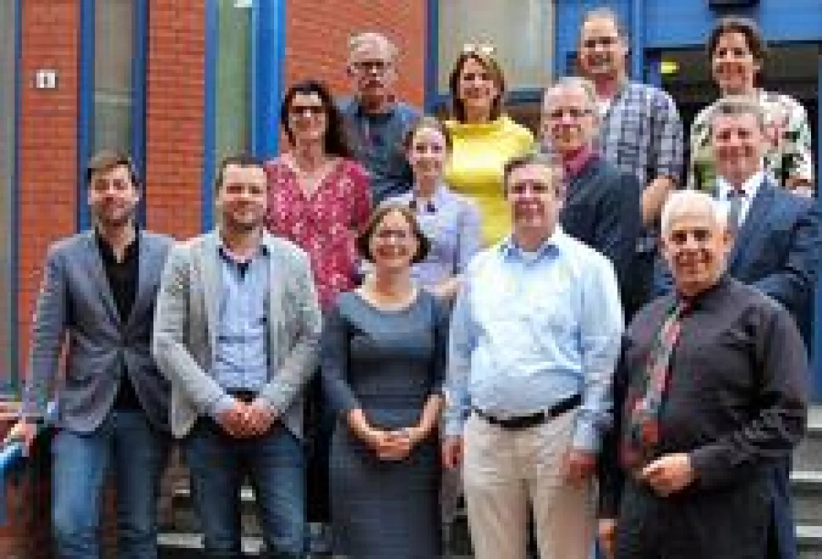 Die Projektgruppe beim Kick-off Meeting in Winschoten