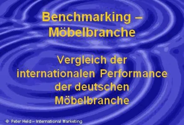 Weltweite Benchmarking-Studie der Möbelbranche belegt – Da geht noch viel mehr Bild: Weltweite Benchmarking-Studie der Möbelbranche belegt – Da geht noch viel mehr