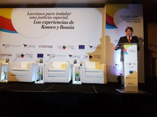 Bild: Begleitung des Friedensprozesses in Kolumbien