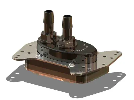 Bild: Swiftech stellt den neuen Wasserkühlblock