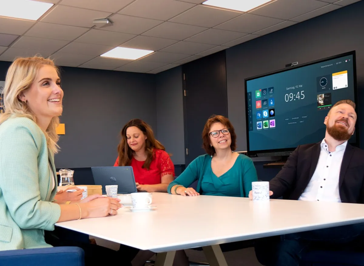 KollegInnen des Prowise-Teams Deutschland am Stammsitz in Budel (NL) (© Prowise GmbH)