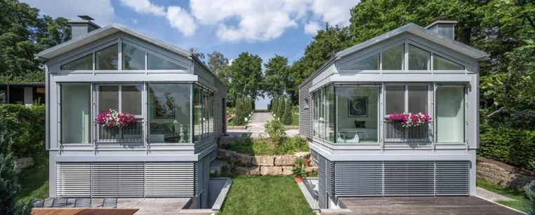 Bild: Ein Haus-Pärchen für Paare