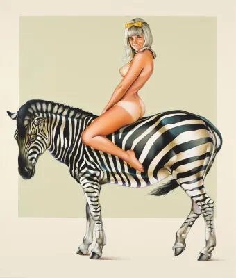 Bild: Mel Ramos 85 Jahre | Seltene Arbeiten bei Galerie Frank Fluegel