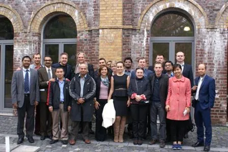 Bild: Bürgermeister begrüßte ausländische Delegation bei energy2hub, einem Vorzeigekonzept in Energieeffizienz