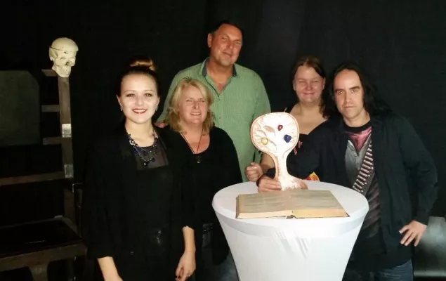 Bild: Freitag der 13. wurde es gruselig in der Dachdeckerei Schabel