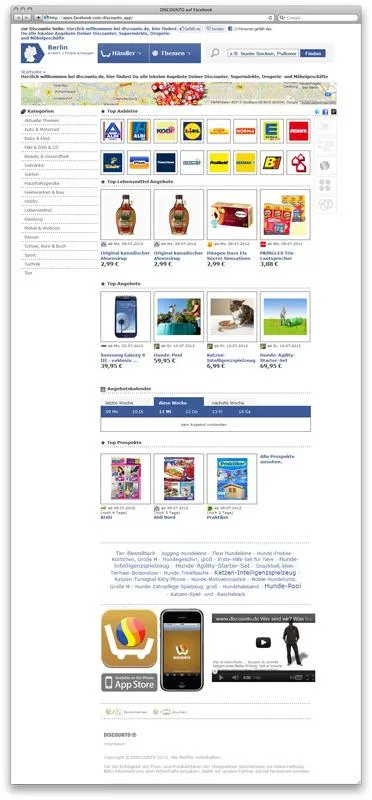 DISCOUNTO aus Facebook