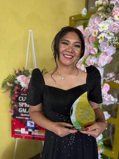 Estrelleta Borda Ruppert mit dem Community Leader Award 2026 ausgezeichnet Bild: Estrelleta Borda Ruppert mit dem Community Leader Award 2026 ausgezeichnet