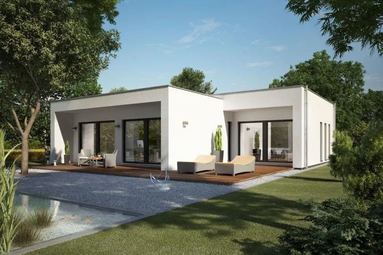 Bild: Bungalow: Wohnen auf einer Ebene