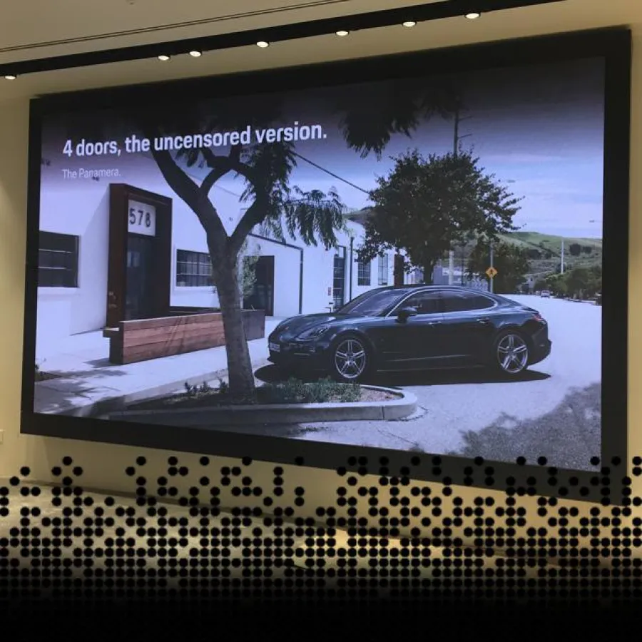 LED Wall, Porsche Costa Mesa, USA