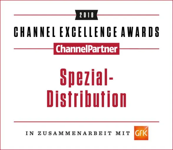 Despec erhält den Channel Excellence Award 2018 Bild: Despec erhält den Channel Excellence Award 2018