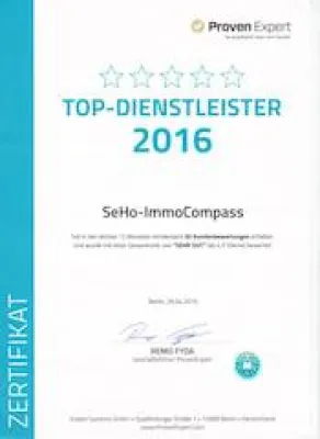 Bild: Projektentwickler SeHo-ImmoCompass bestbewerteter Immobilien-Dienstleister