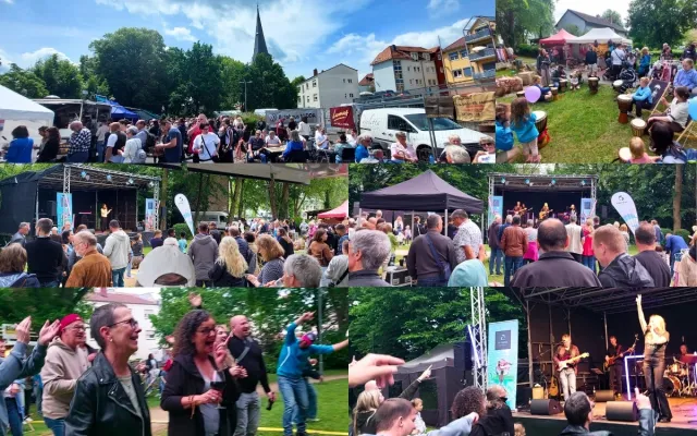 Bild: Kulinarisches Debüt: Das 1. Street Food Festival Nidda begeistert rund 3000 Besucher