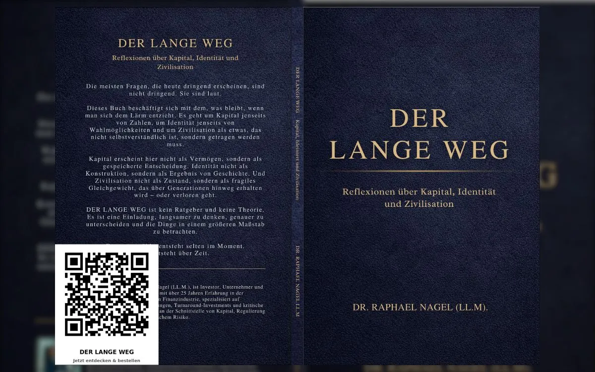 Buchcover DER LANGE WEG (© Dr. Raphael Nagel (LL.M.))