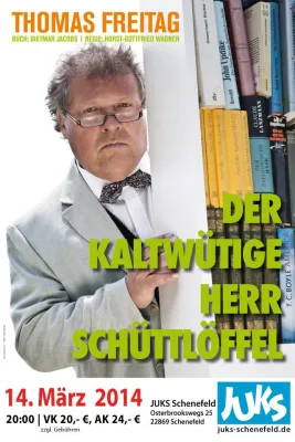 Bild: Kabarett-Urgestein Thomas Freitag zu Gast im JUKS Schenefeld - Freitag den 14. März 2014 um 20:00 Uhr