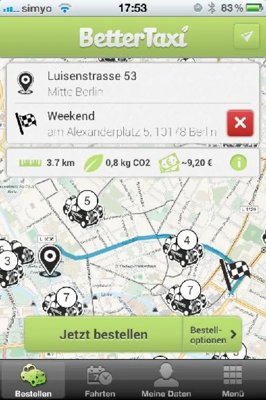 Bestellung mit nur einem Klick