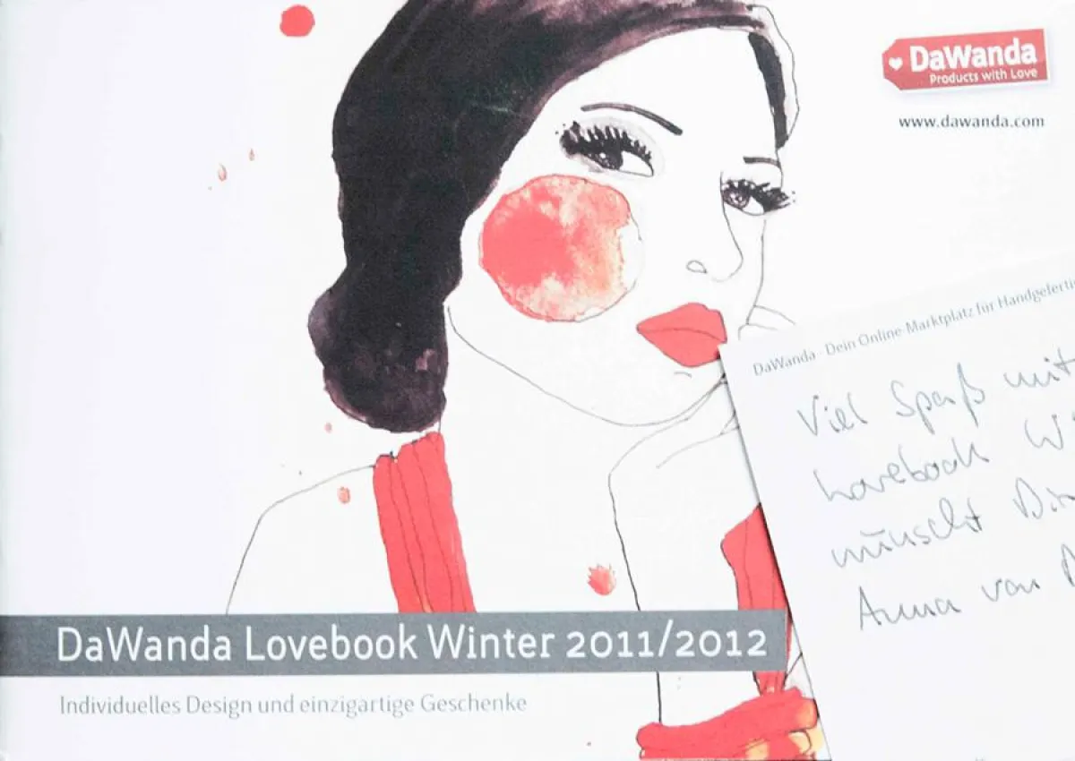 Das DaWanda-Lovebook Winter 2011/2012
