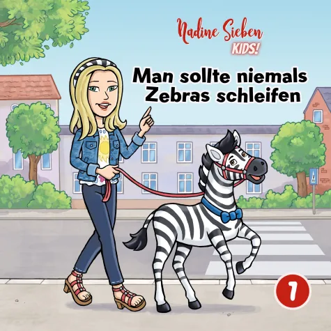 Bild: Neue Musik für Kinder: Nadine Sieben KIDS! präsentiert Zebra-Song
