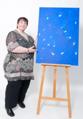 Bild: Offenes Atelier der Unterföhringer Künstlerin Bettina Zastrow am 21. Juli 2012