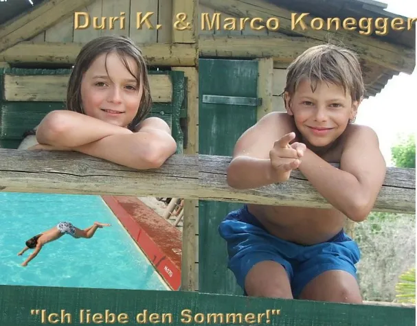 Bild: Marco Konegger und Duri K. präsentieren ihren persönlichen Sommerhit