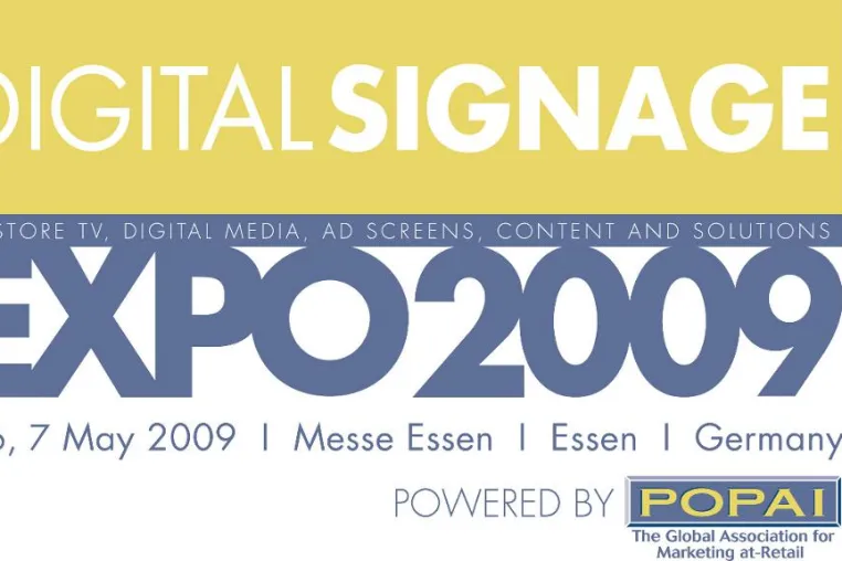 Bild: KIOSK EUROPE EXPO 2009 und DIGITAL SIGNAGE EXPO 2009 - mehr als 150 Aussteller bereits angemeldet