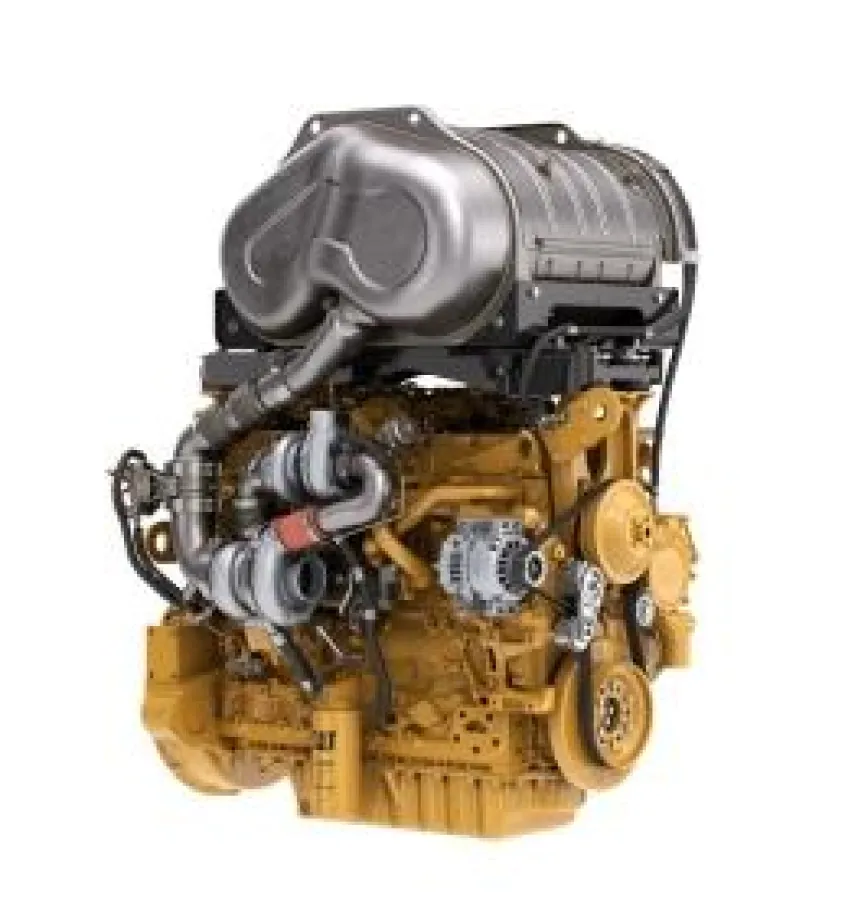 Caterpillar C 7.1 Motor in der aktuellsten Abgasstufe Tier 4 Final