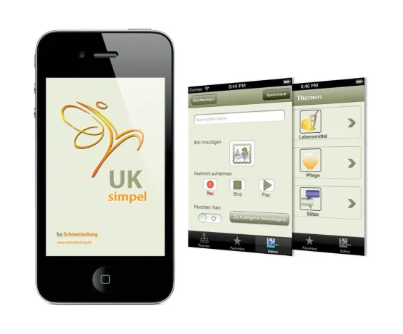 Neue App lässt iPhones sprechen Bild: Neue App lässt iPhones sprechen
